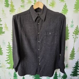 Claiborne Charcoal Long Sleeve Top